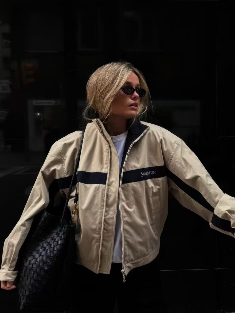 SAINT LAURENT JACKET IN COTTON
MASTIC - Picture 4 of 7